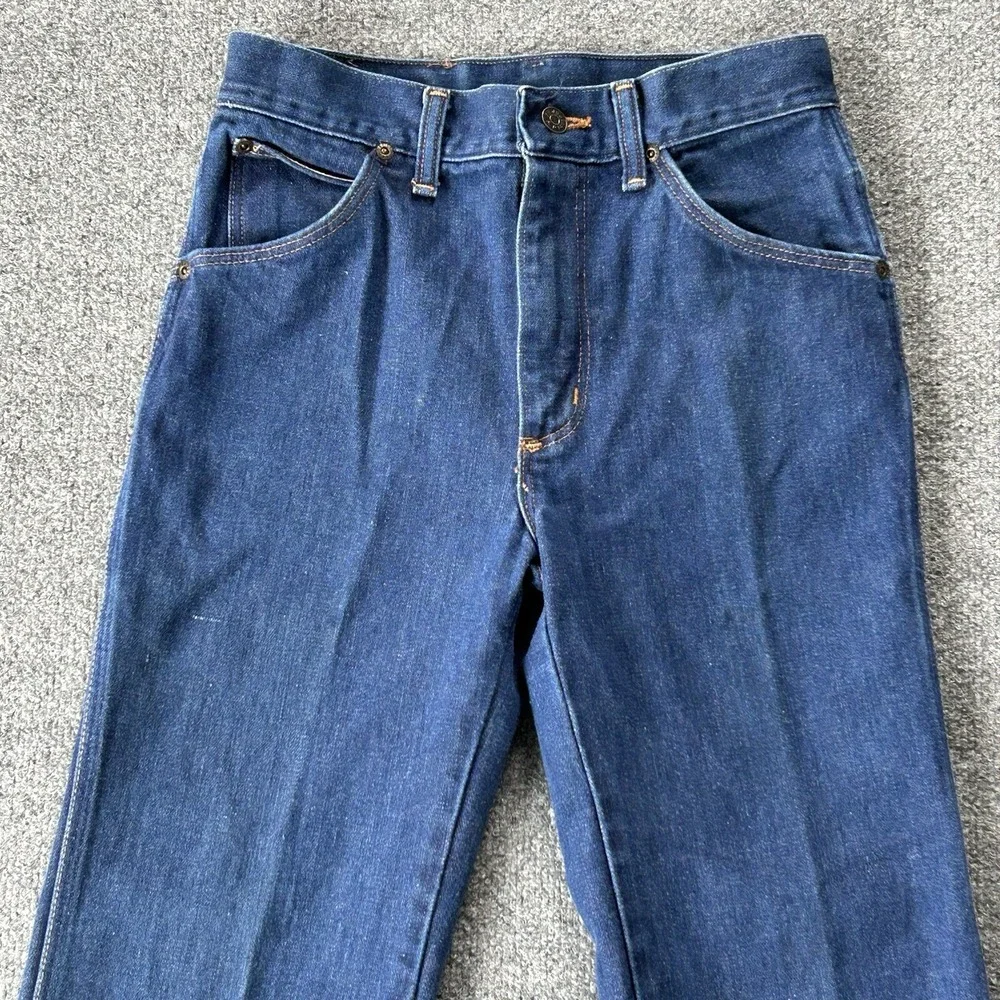Sedgefield Jeans Men 28 x 32 Blue Boot Cut Medium Wash‎ VTG USA Made Denim P11